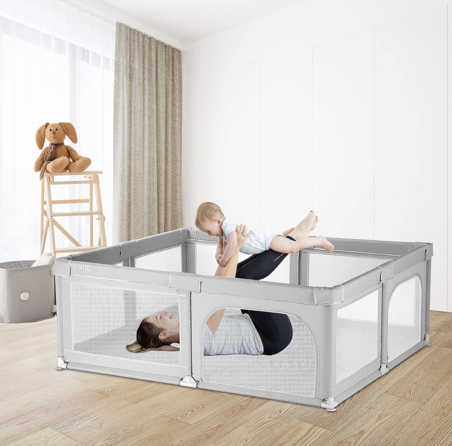 Large baby playpen thumbnail