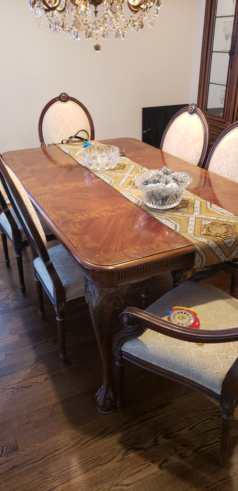 Drexel Heritage Dining Table and Chairs - photo 2