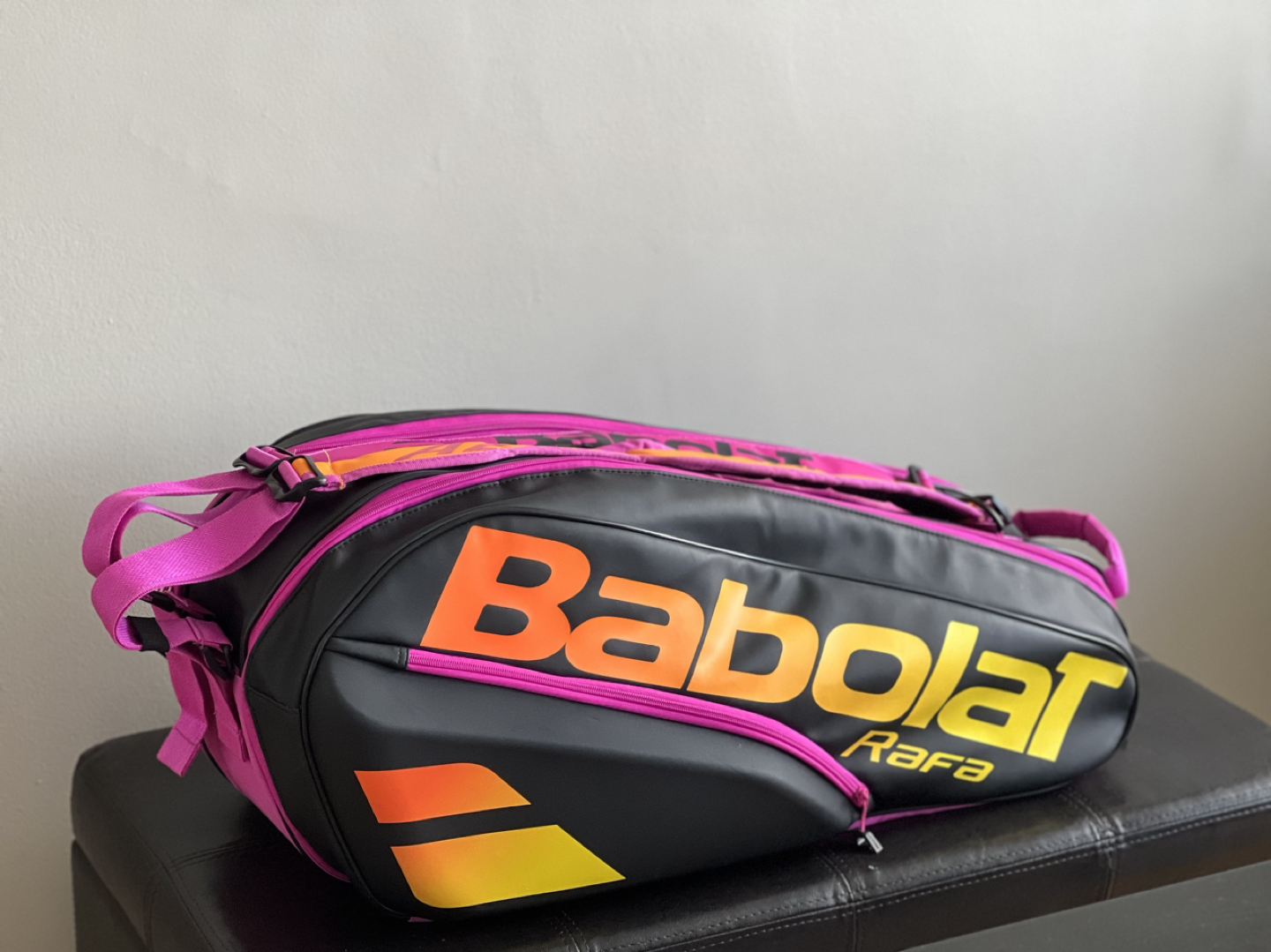 Babolat Pure Aero Rafa 6 Pack Racquet Bag (Black/Pink)