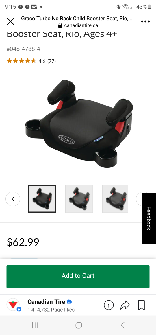 Graco Booster Seat image indicator(3)