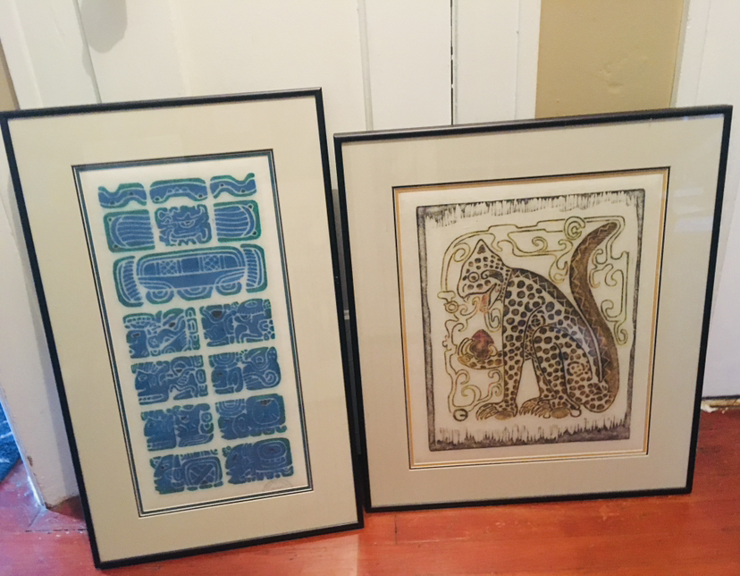 Vintage Mayan Temple Rubbings thumbnail