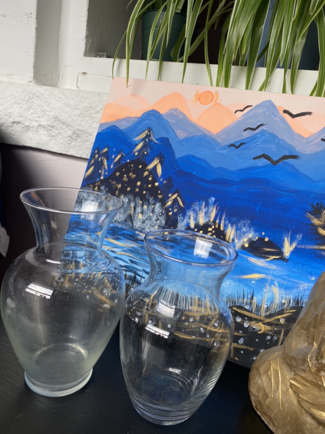 Clear Vase- only large vase available