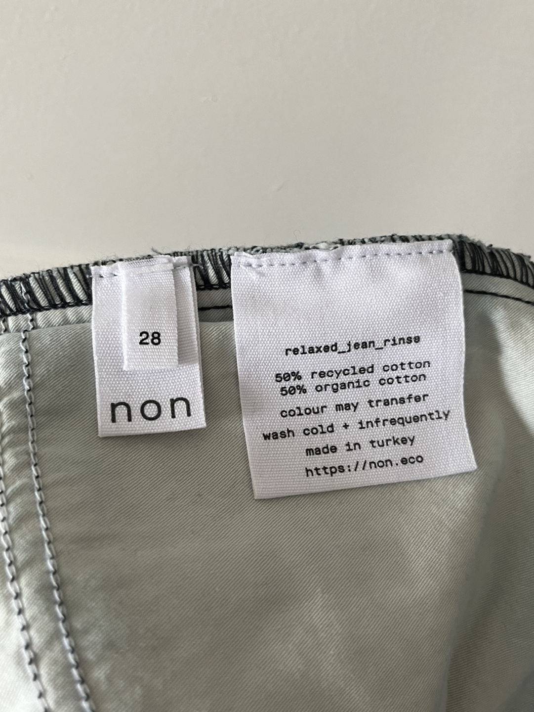 New NON Relaxed Navy Jean - photo 5