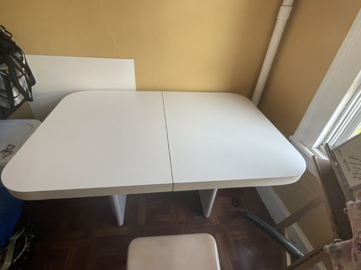Vintage white table