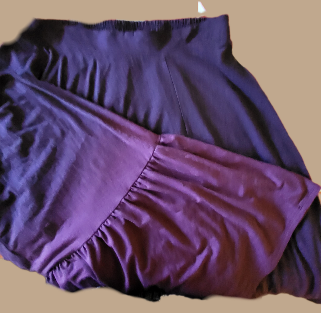 NWT TORRID Maxi skirt dyed purple shades Size 14-16 - photo 4