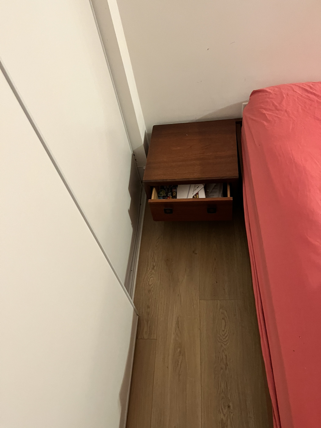 Two bedside tables/ drawers