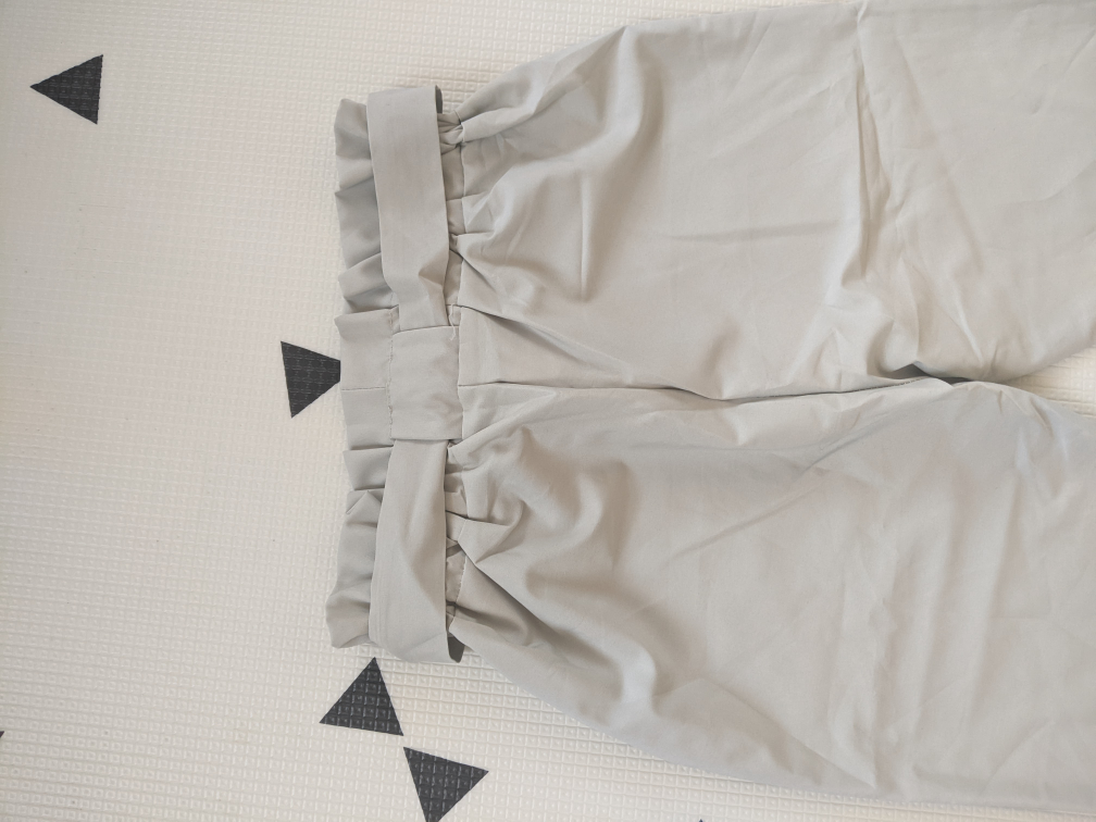 Brand New S/XS Thin Paperbag Waist Trousers/Pants W/ Belt image indicator(6)