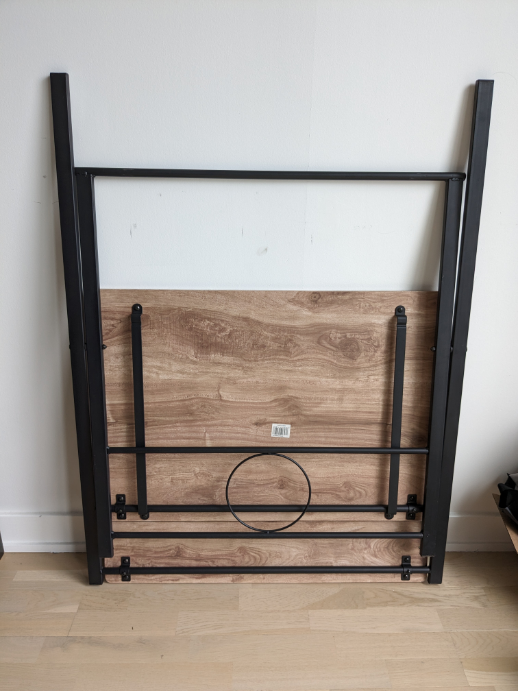 Wood office folding table - photo 2