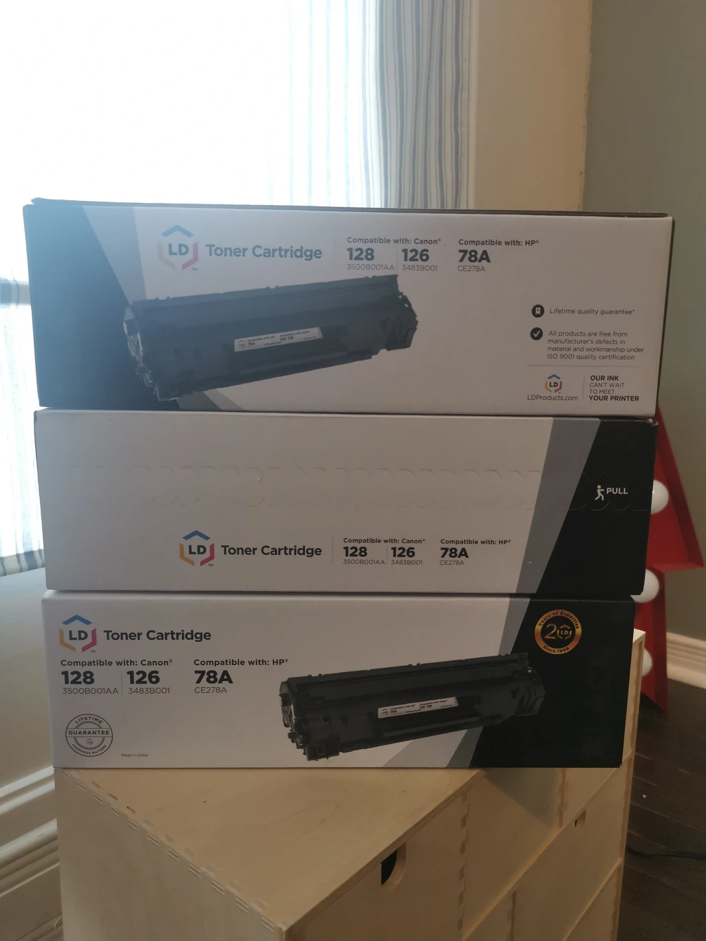 3 NEW  LP Toner  cartridge for Canon，HP  Laser Printer thumbnail