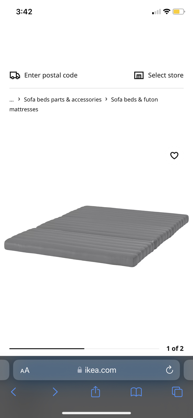 Sofa beds & futon mattresses