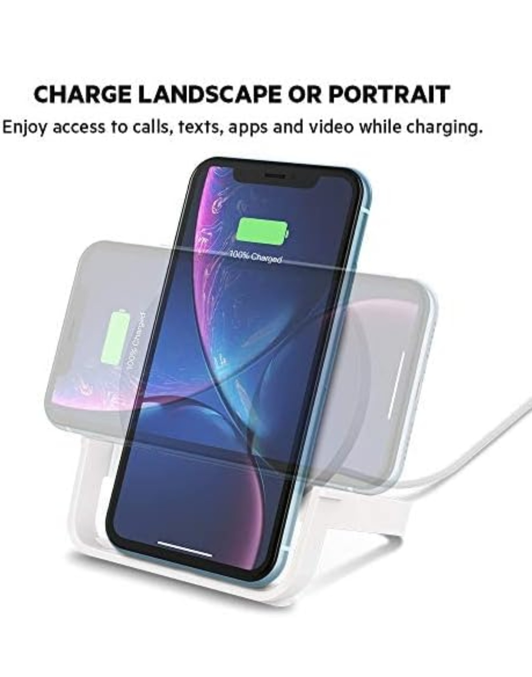 Belkin BoostCharge 10W Fast Wireless Charging Stand - photo 4