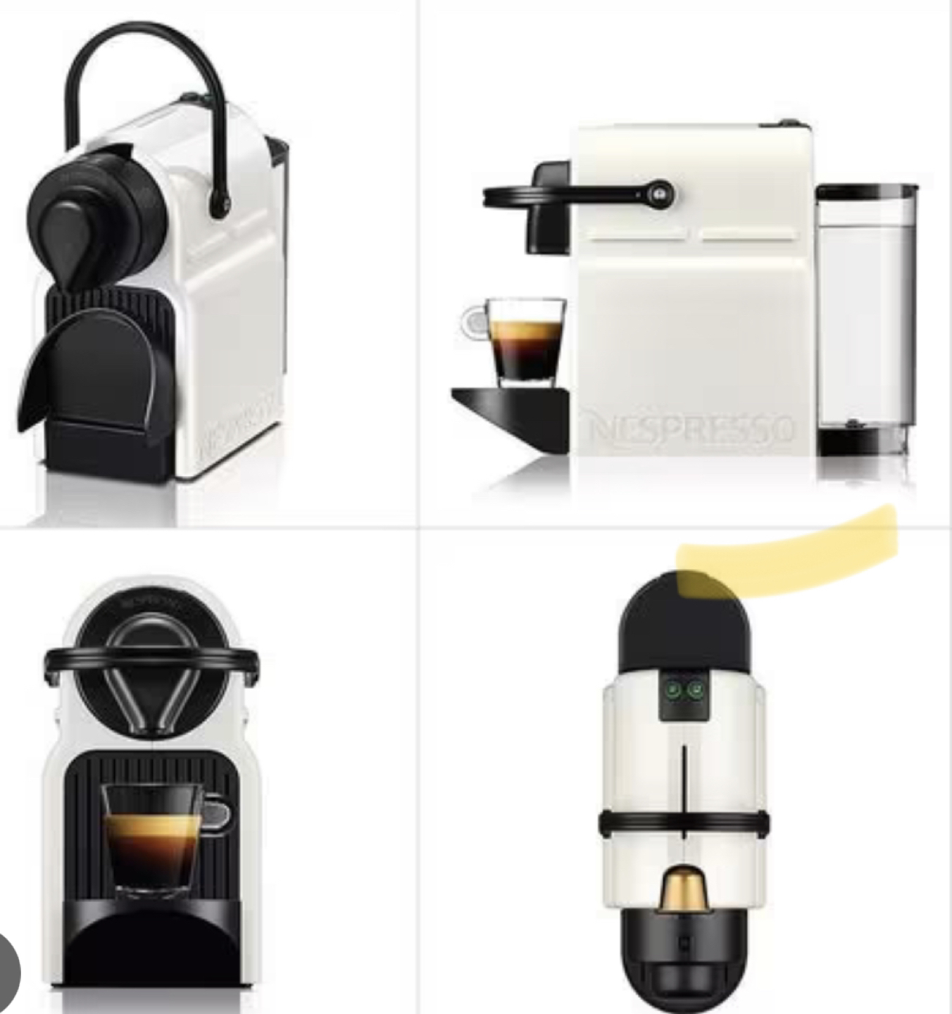 Nespresso Inissia Machine white - photo 3
