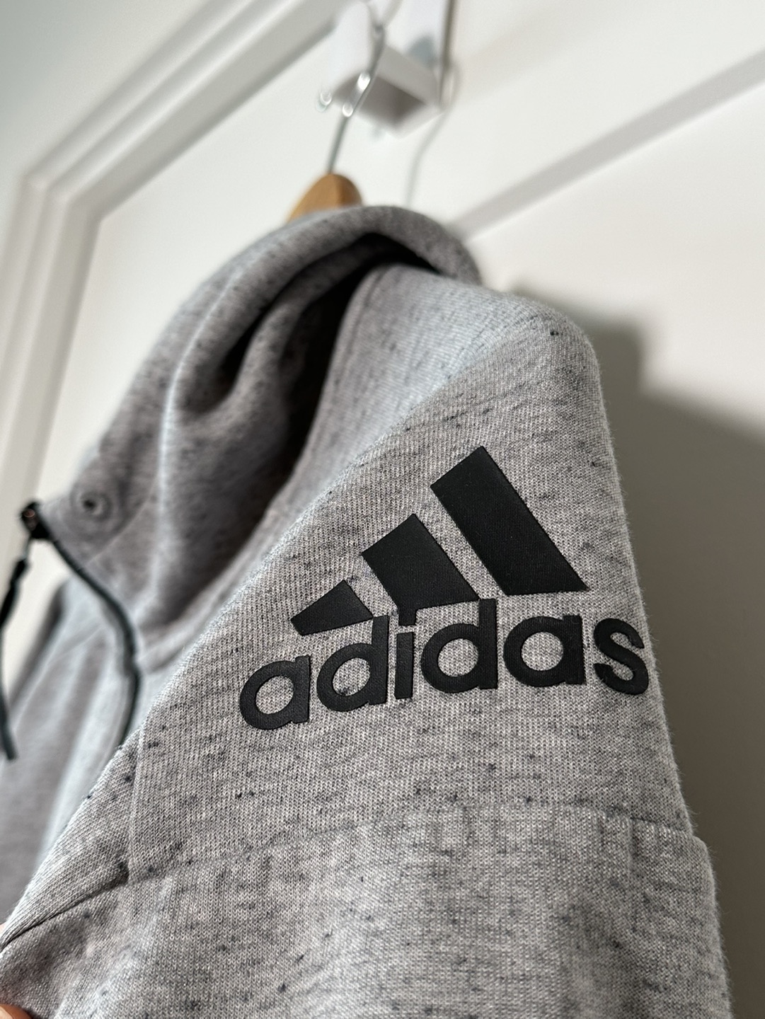 Adidas Gray Stadium Hoodie - Size S - photo 2