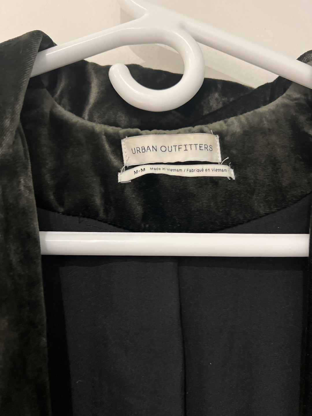 Urban outfitters Velvet dark green jacket - photo 3