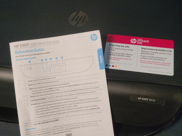 HP ENVY 5010 Printer - photo 3