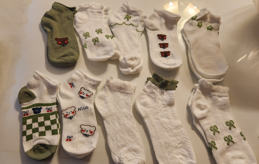 Brand new-cute socks 37 pairs for $15 thumbnail