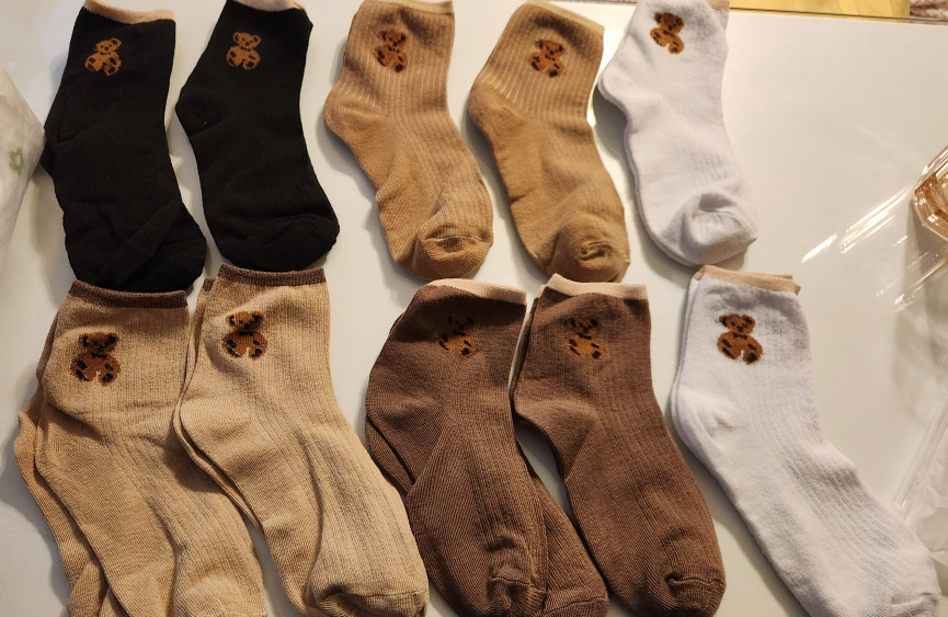 Brand new-cute socks 37 pairs for $15 image indicator(2)