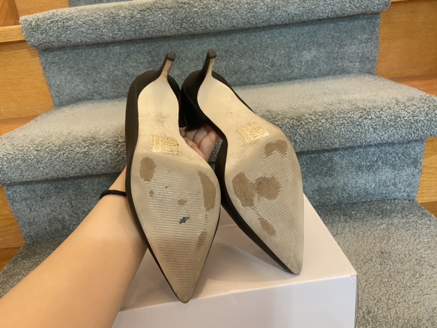 Call it Spring Black Heels image indicator(4)