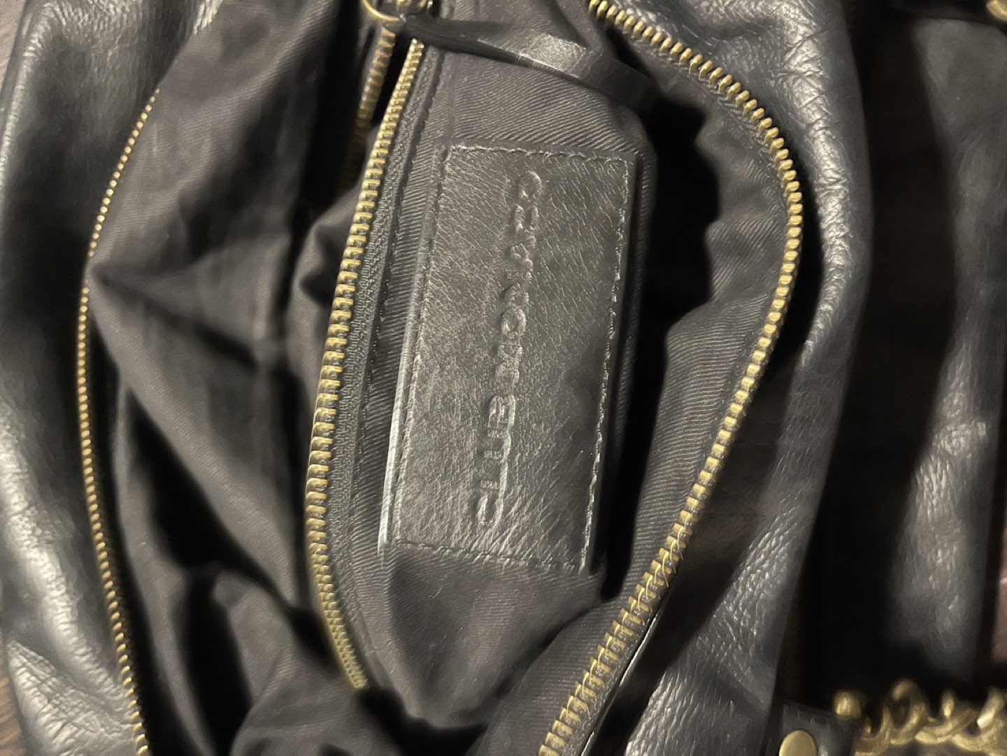 Club monaco women purse leather black - photo 3