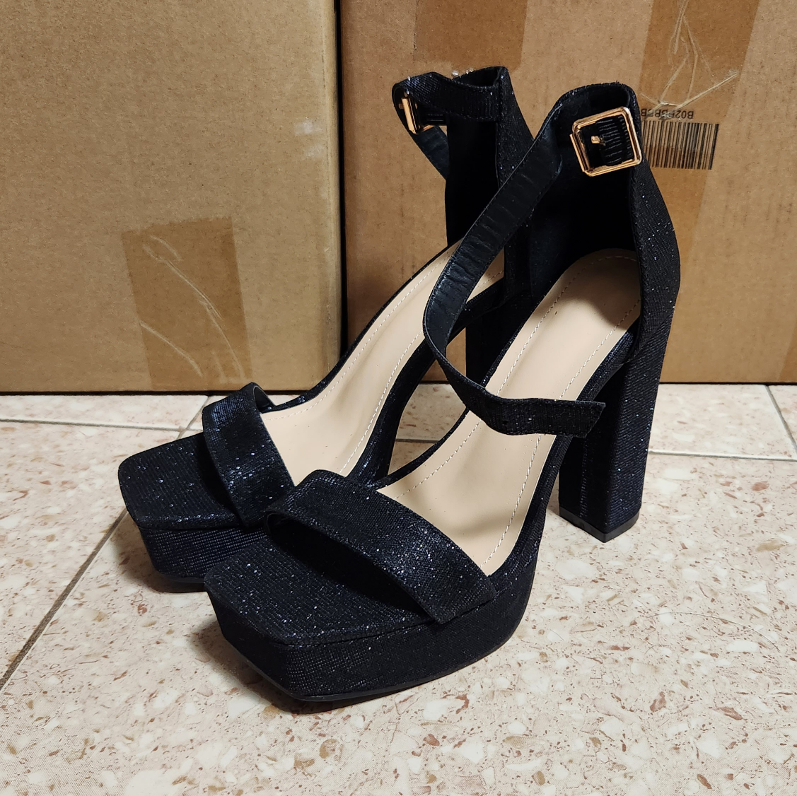 Women Minimalist Platform Elegant Heeled Sandals