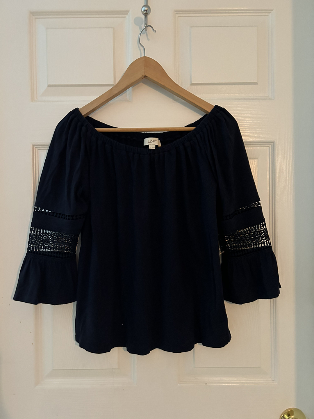 Loft summer off shoulder t shirt