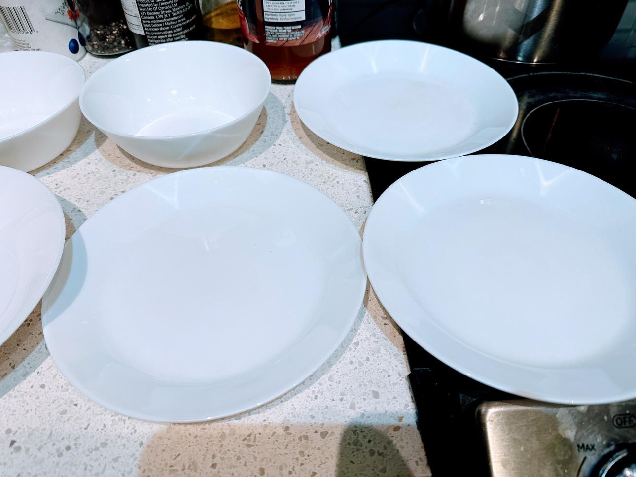 Like new - 4bowls and 4plates #freecycle