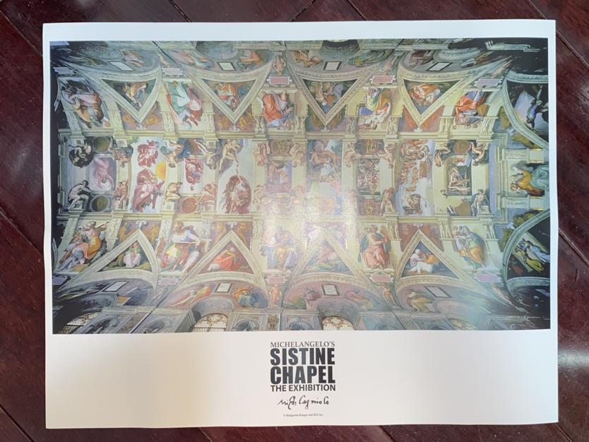 Michelangelo’s Sistine Chapel Ceiling Poster thumbnail