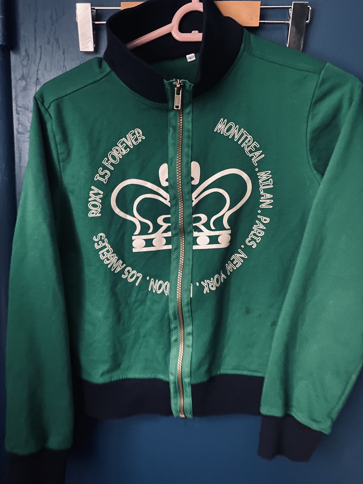 Roxy Green Zip Up image indicator(2)