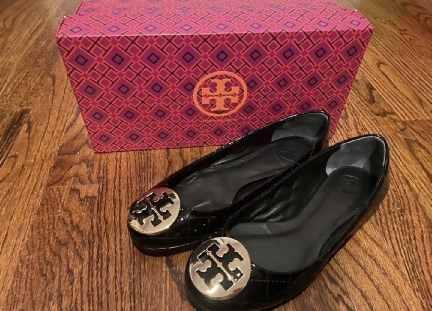 Tory Burch quinn c ballet women flats 5.5 thumbnail