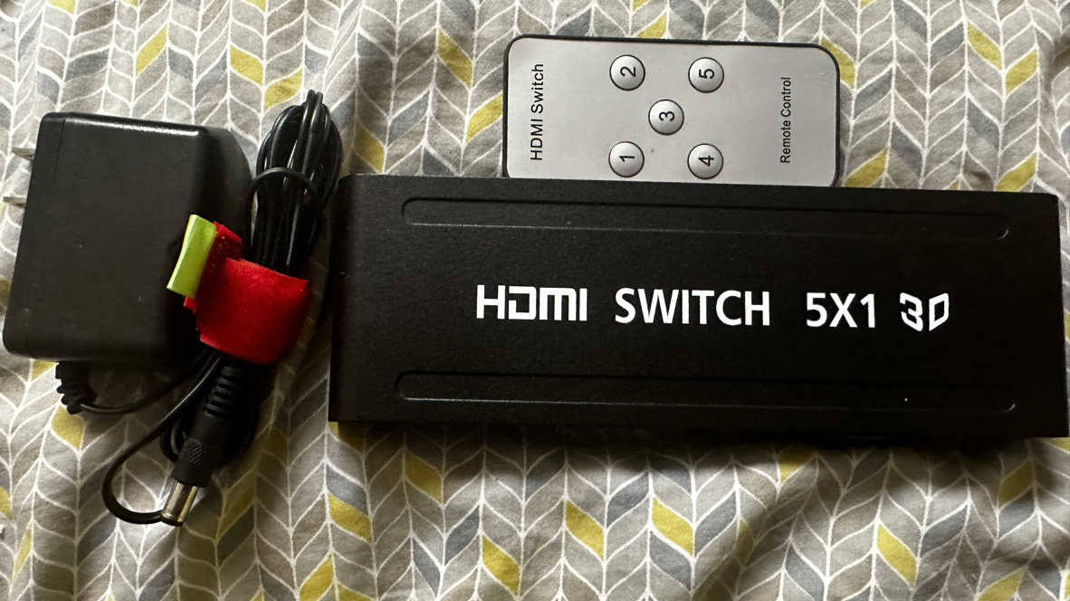 HDMI switch 5 in 1