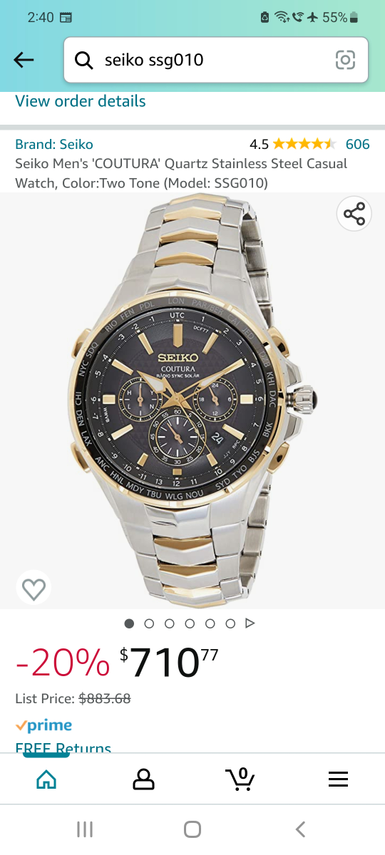 Seiko Coutura SSG010 Watch #SellingSpree - photo 4