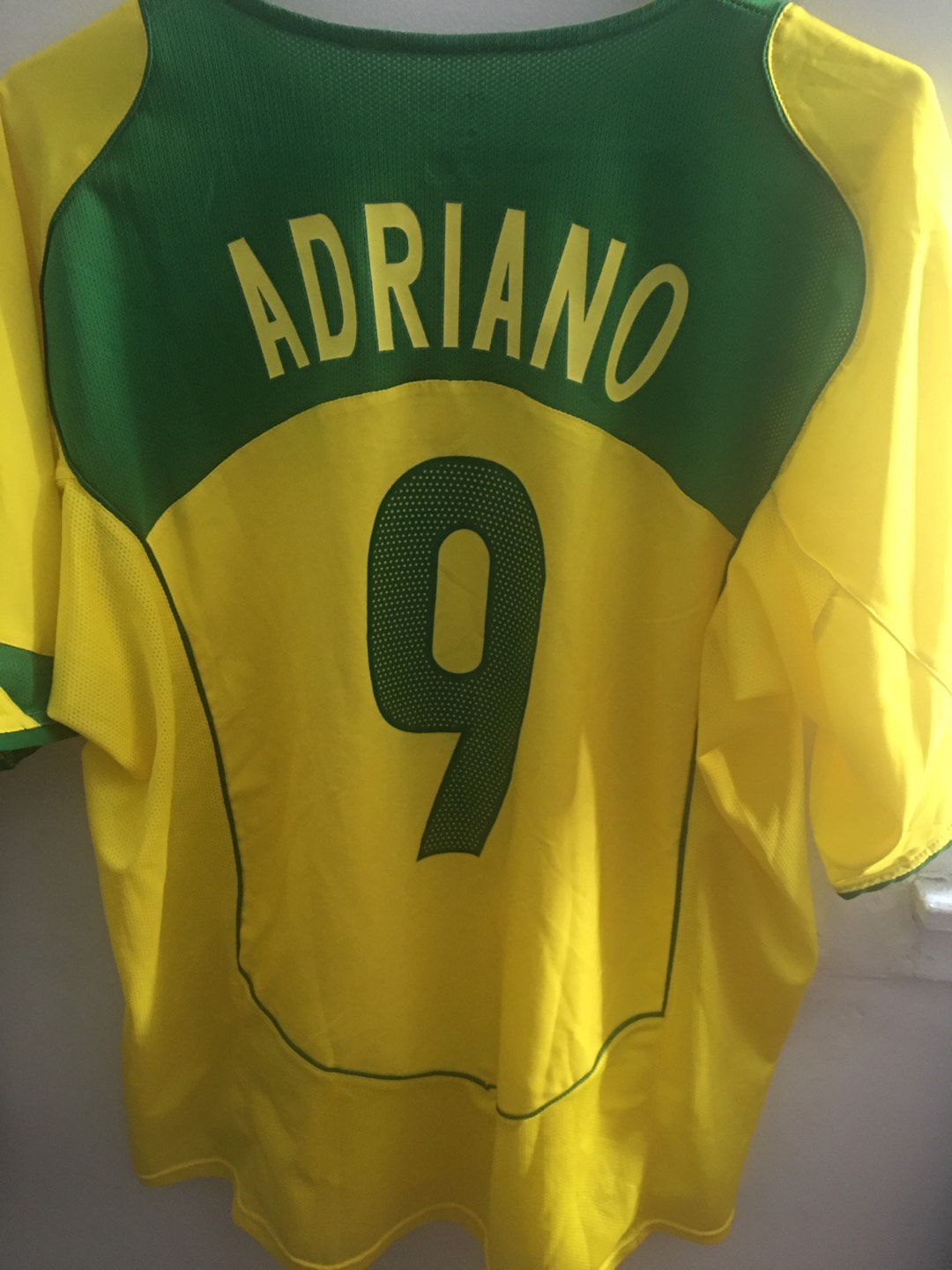 Copa America 2005 Brazil Adriano Soccer Jersey - photo 2