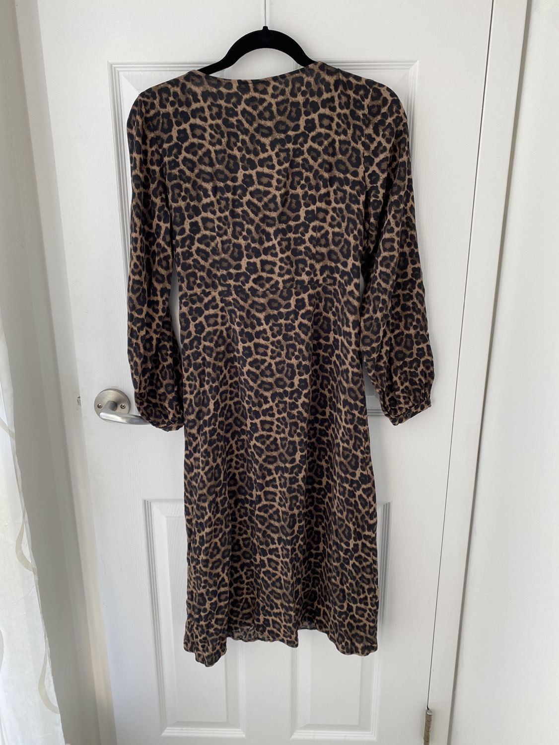 Leopard Wrap Dress image indicator(2)
