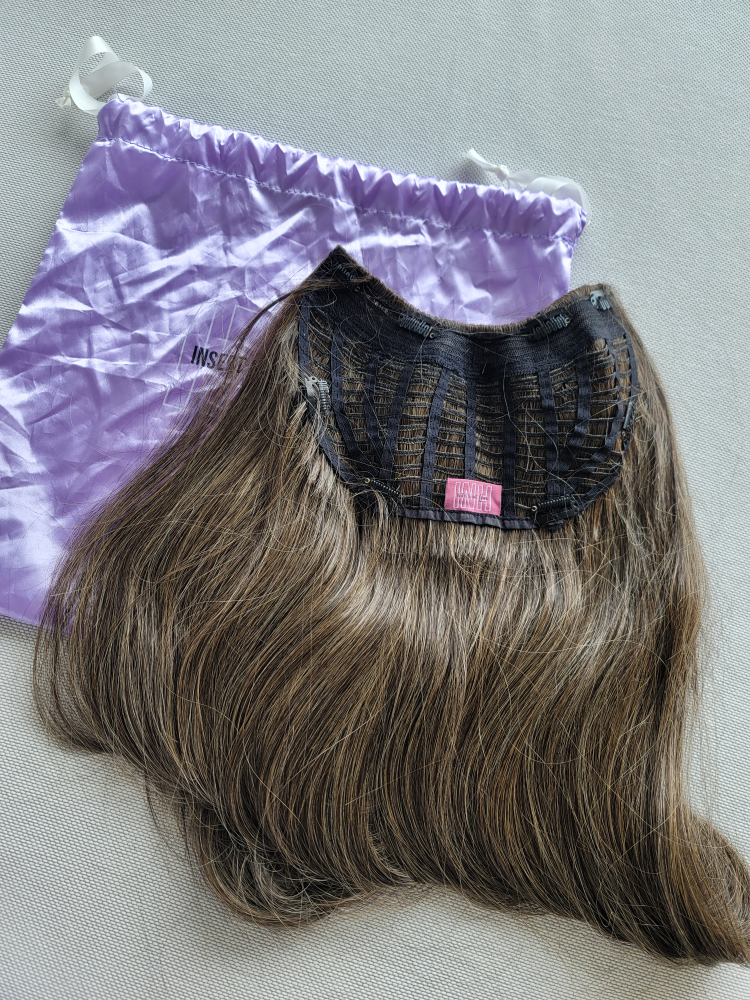 U-clip Hair Extension - Espresso - photo 2