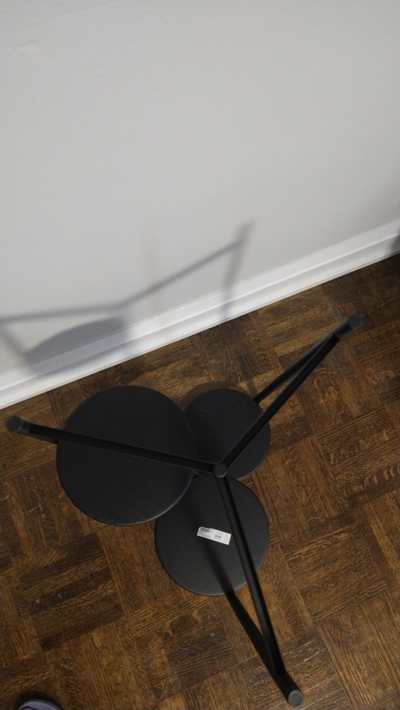 OLIVBLAD
Plant stand, indoor/outdoor black, 58 cm (22 ¾ ") image indicator(5)