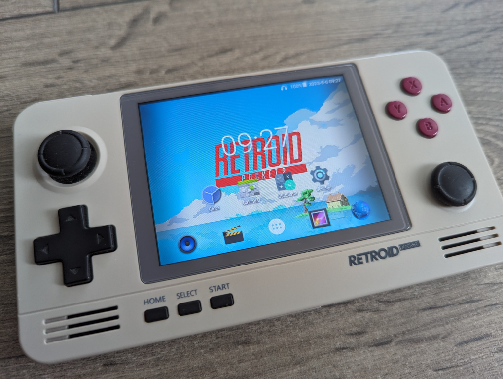 Retroid Pocket 2 Handheld Game Console W/ 32GB Micro sd - photo 2
