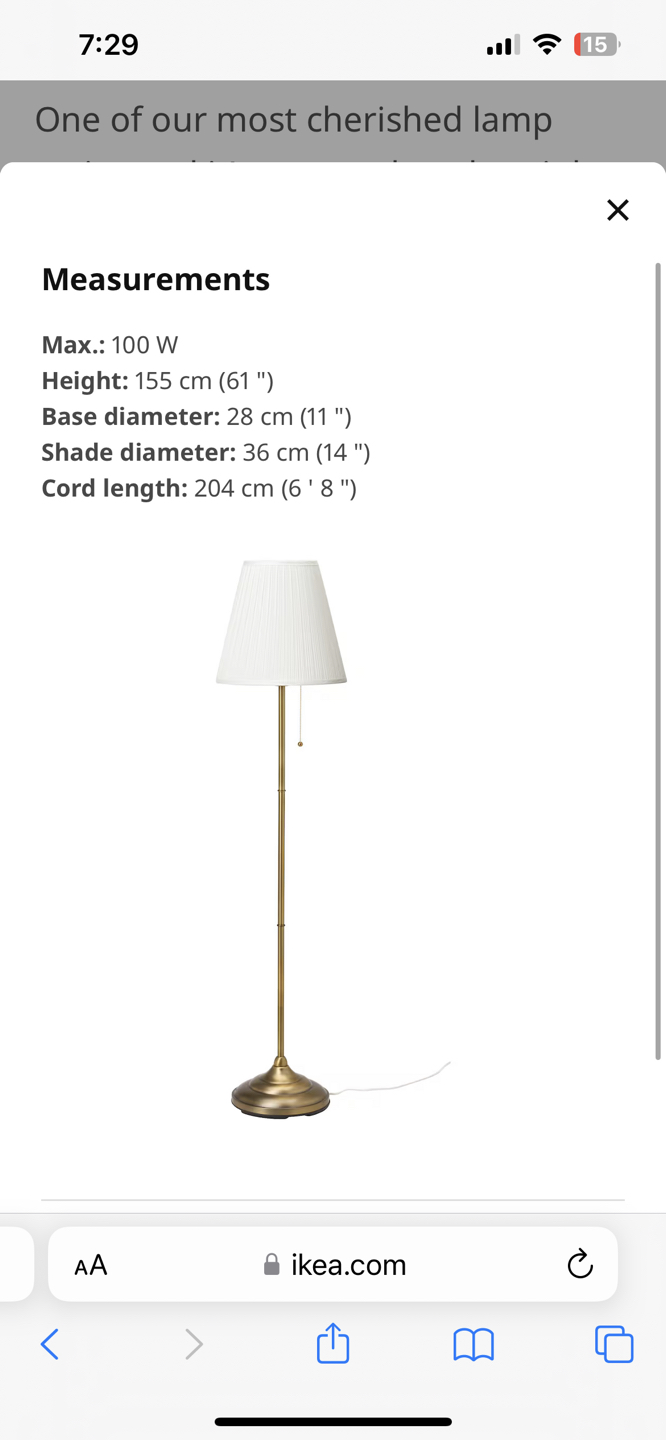 IKEA FLOOR LAMP image indicator(7)