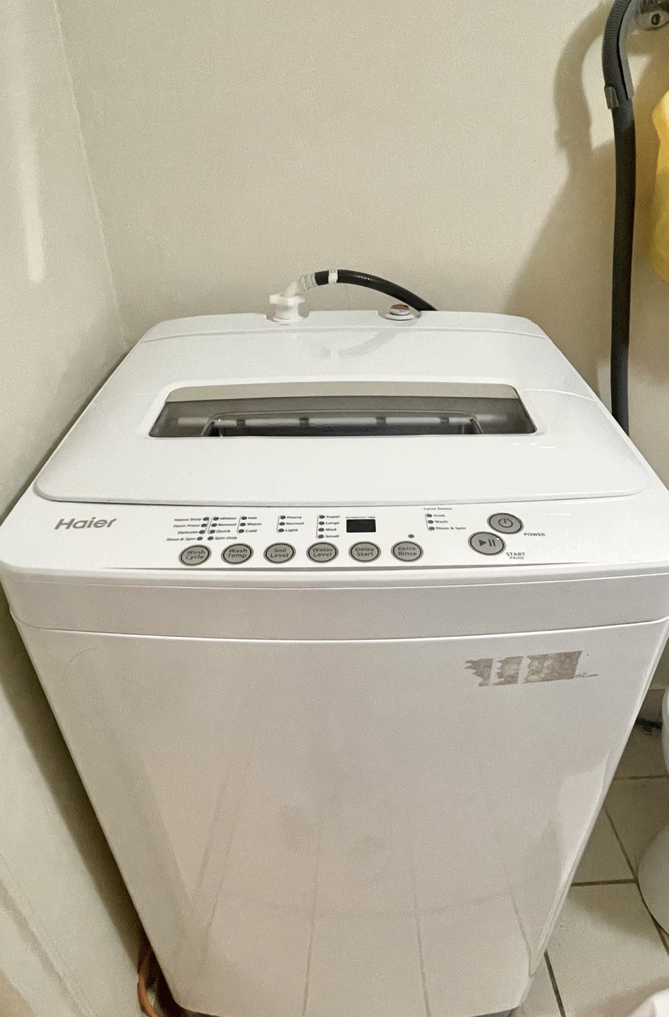 Haier washing machine thumbnail