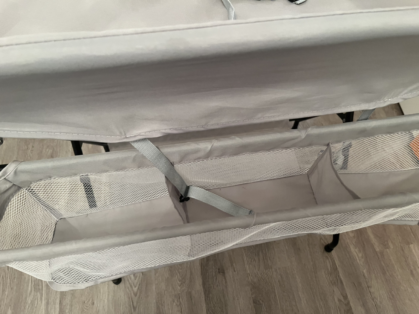 Baby Changing Table, Folding Diaper Station Nursery Organizer - photo 5