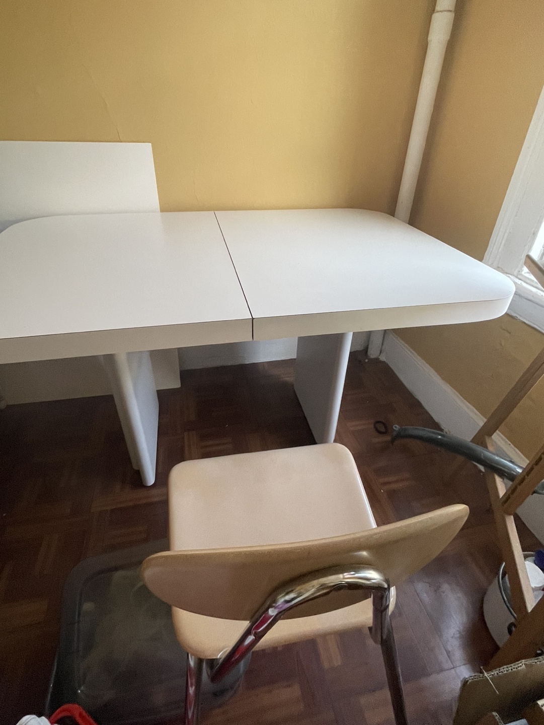 Vintage white table - photo 2