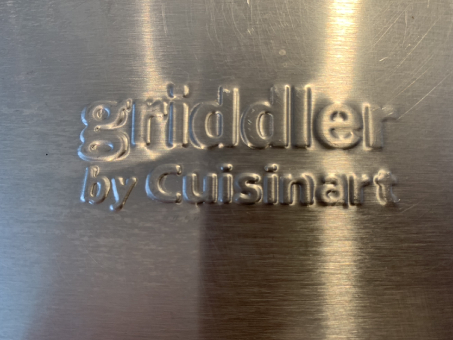 Griddled Cuisinart