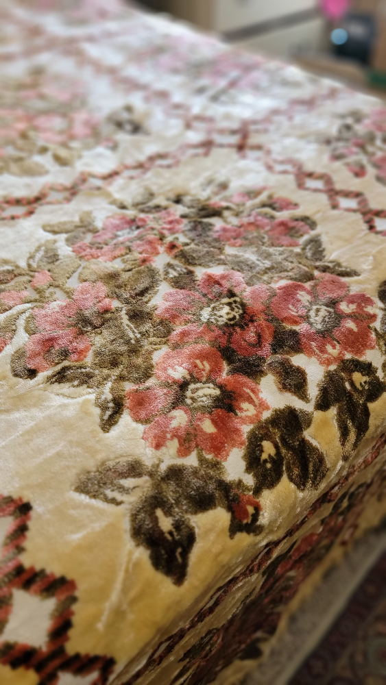 Vintage MCM Retro Bed cover / Blanket circa 70s - photo 4