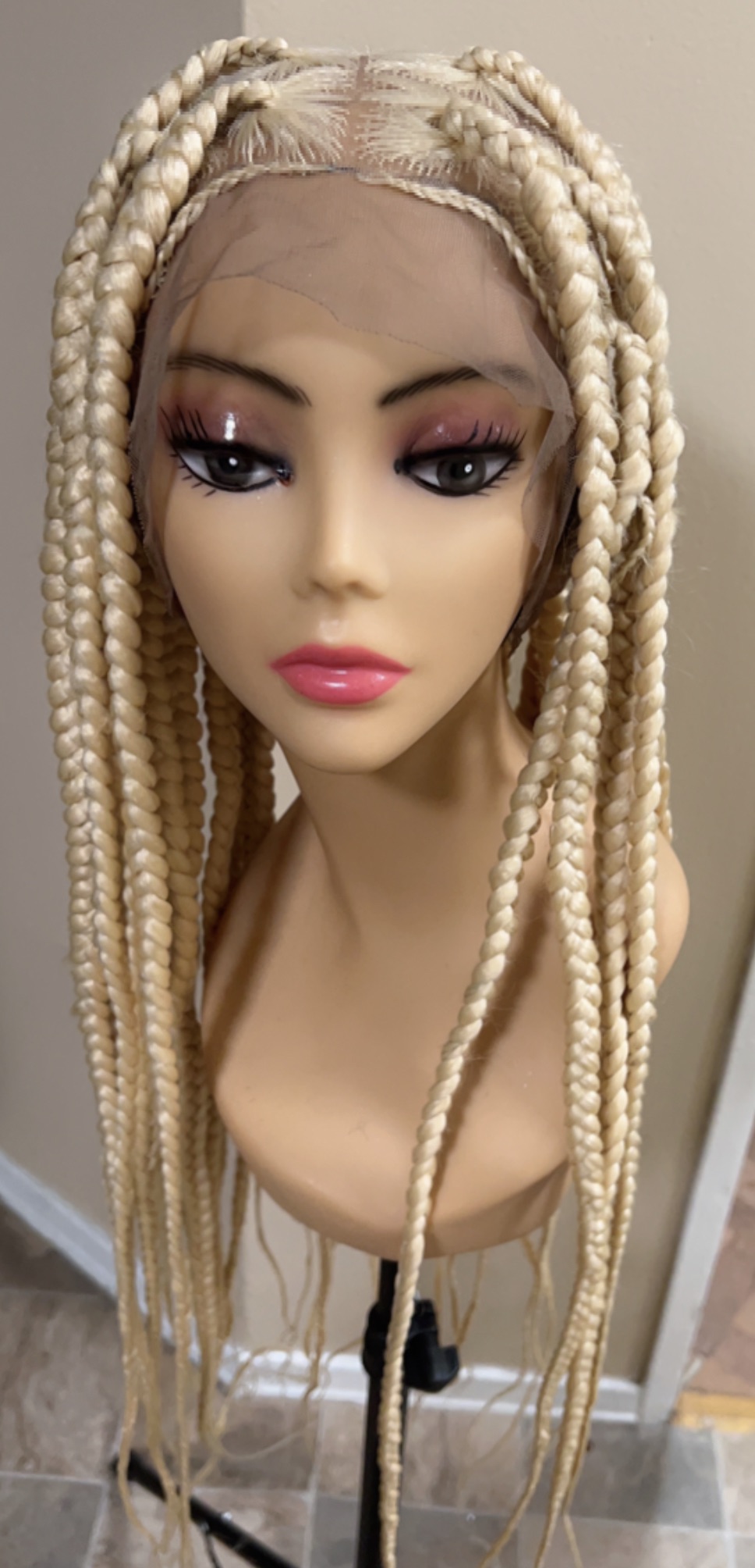 Big box braided wig