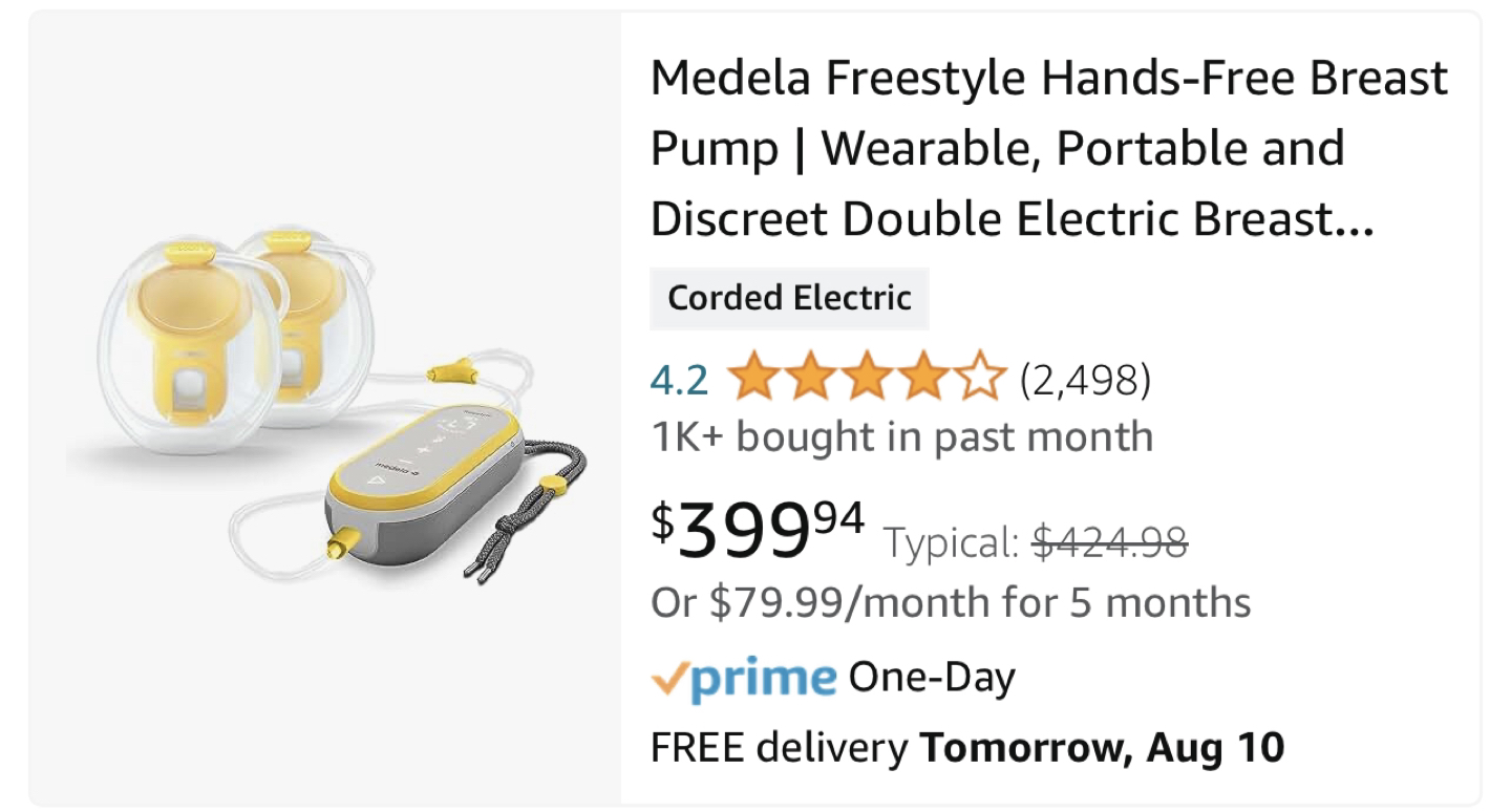 Medela Hands-Free Breast Pump - photo 3