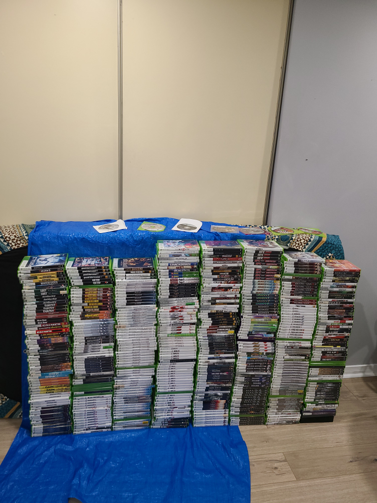 330 plus xbox 360 games for 10 each!