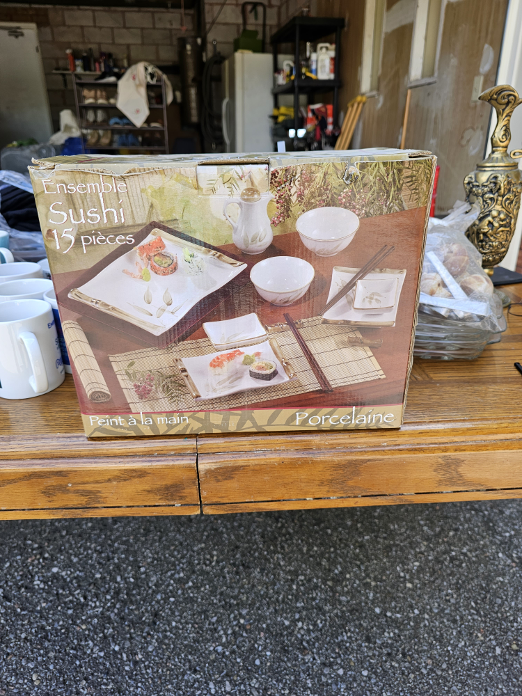 Porcelain Sushi  set