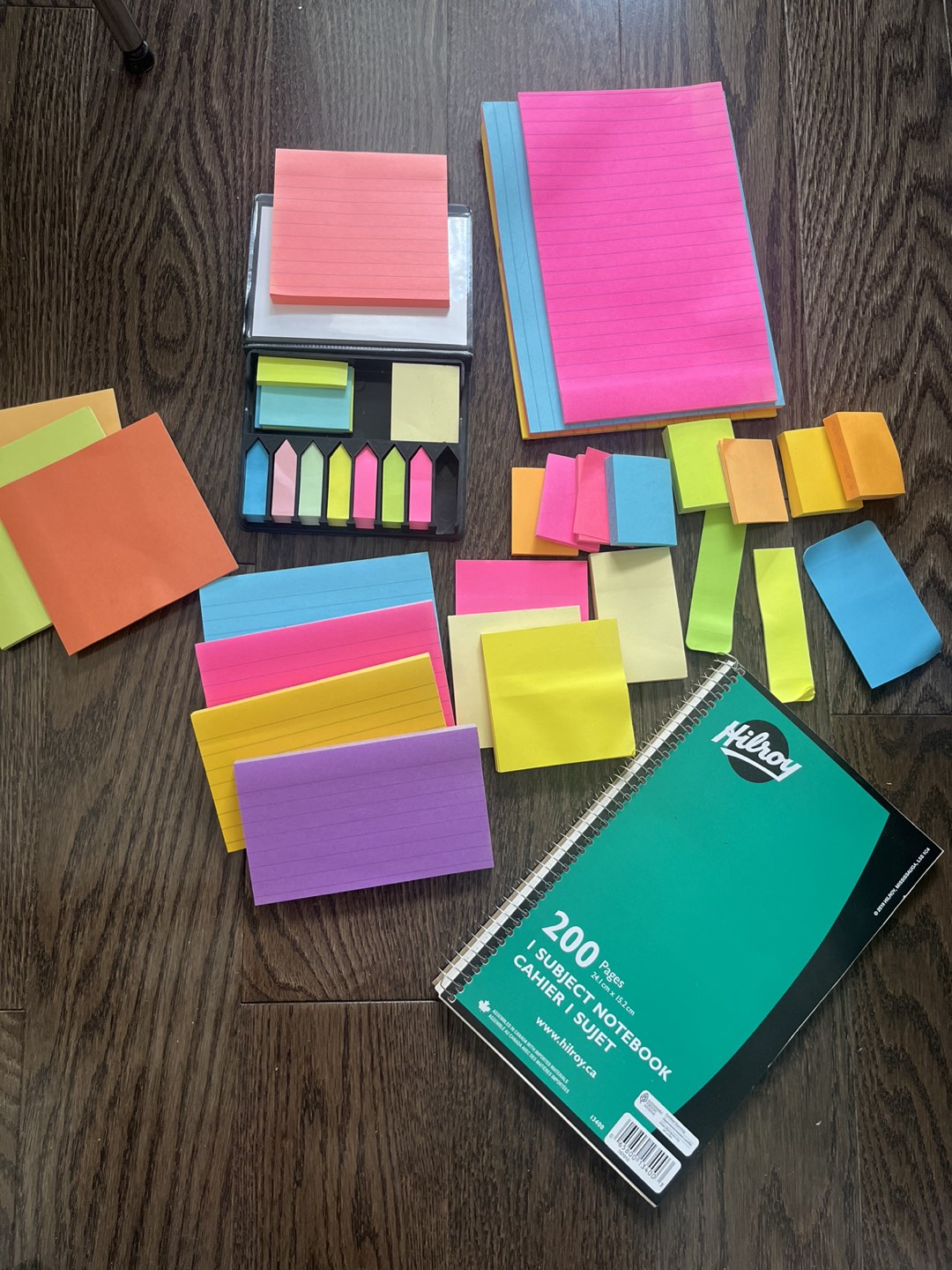 Sticky Notes and Hilroy new notebook Stationary thumbnail