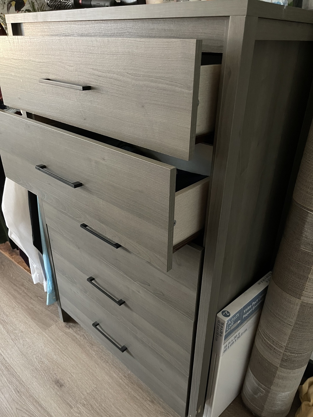 5 Drawer Dresser Tall - photo 2