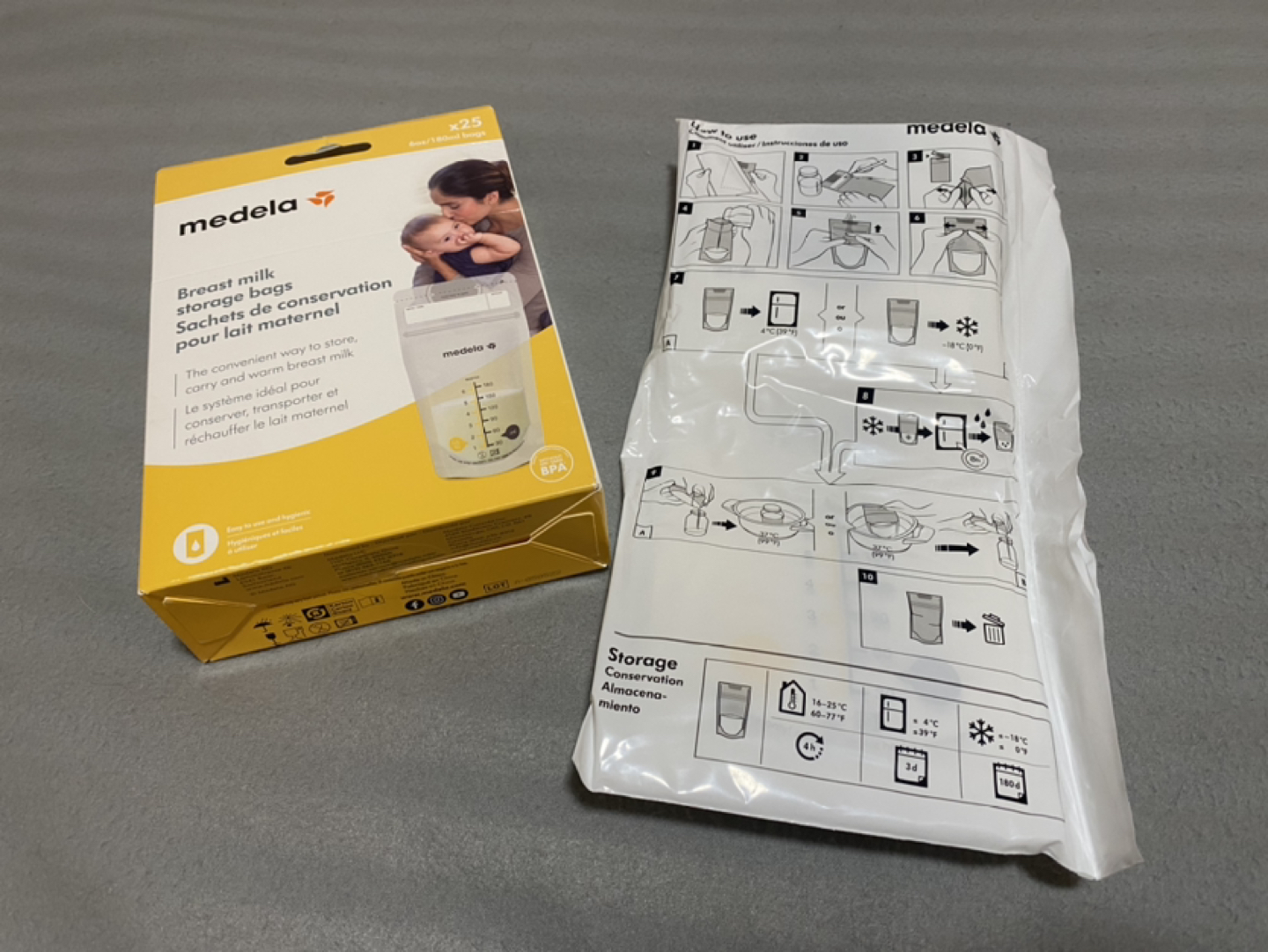 Medela Breast Milk Storage Bags image indicator(2)