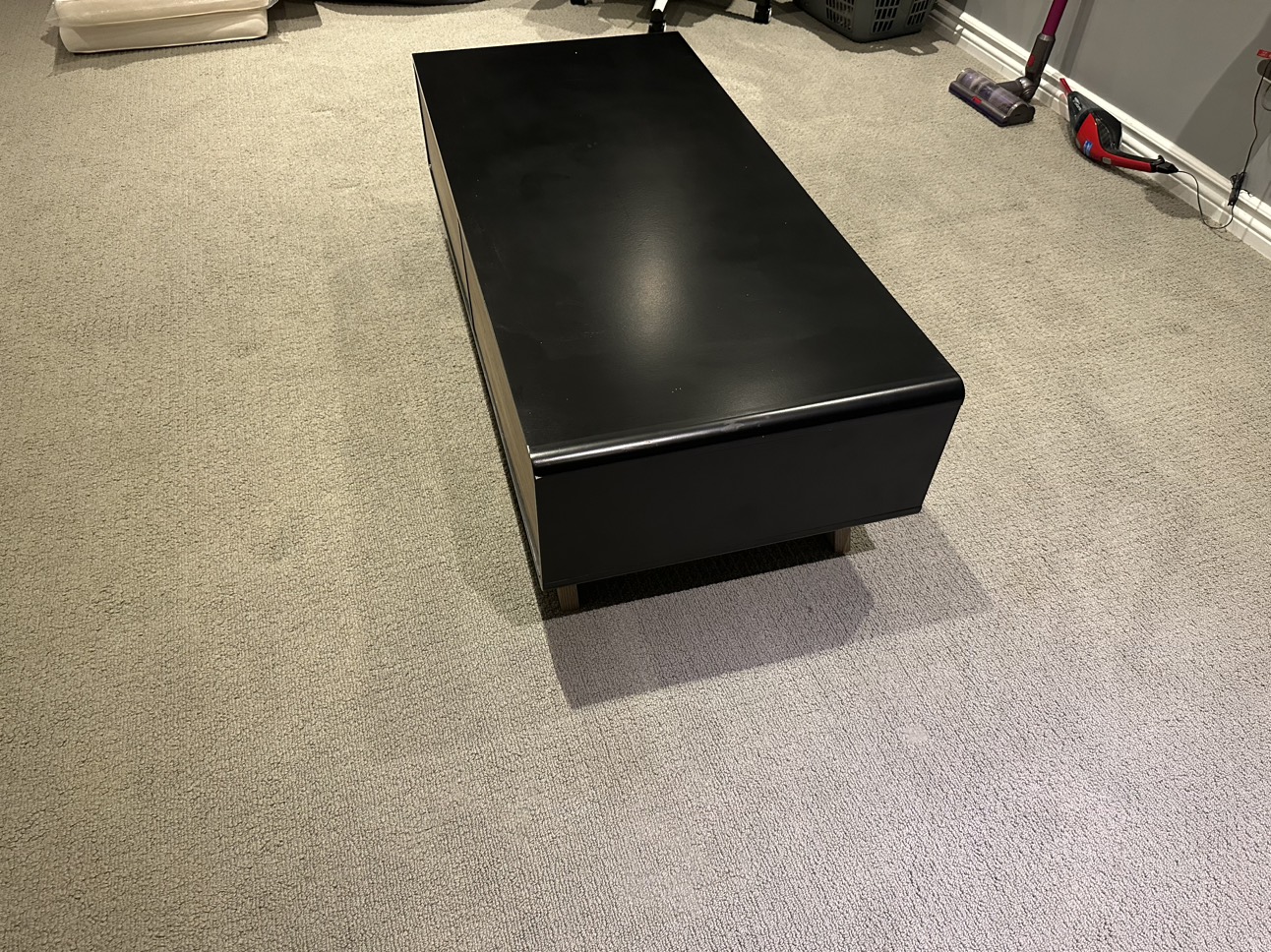 Alhena Modern Coffee Table, Black for sale - photo 3
